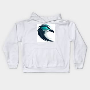 Swift Bird Logo 3 Kids Hoodie